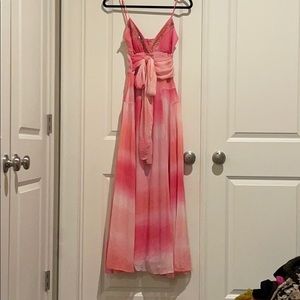 Spaghetti strap maxi dress